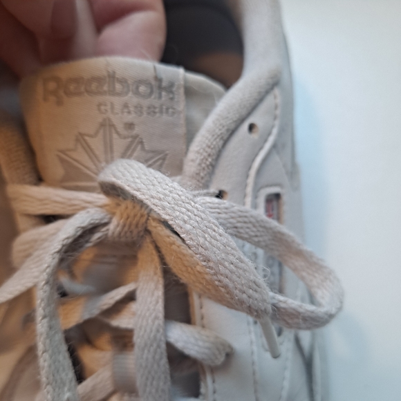 White Reebok Classics - Picture 7 of 10